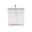 Meuble-lavabo simple avec comptoir Rajkiran 31-231246367