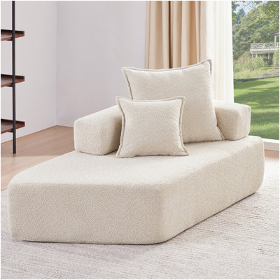 Structure spéciale pour canapé modulaire surdimensionné en U surdimensionné, canapé de plancher Boucle de luxe, canapé convertible compressé, canapé spacieux rempli de mousse pour le salon, 2 couleurs
