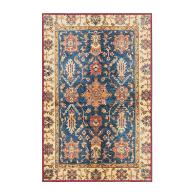 Tapis décoratif multicolore à motif abstrait
