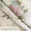 Cantonnière à motif floral avec pampilles, cantonnière en jacquard beige, habillage de fenêtre 1 panneau-1781798946