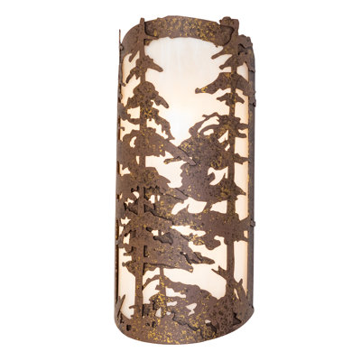 2 - Light Flush Mounted Sconce