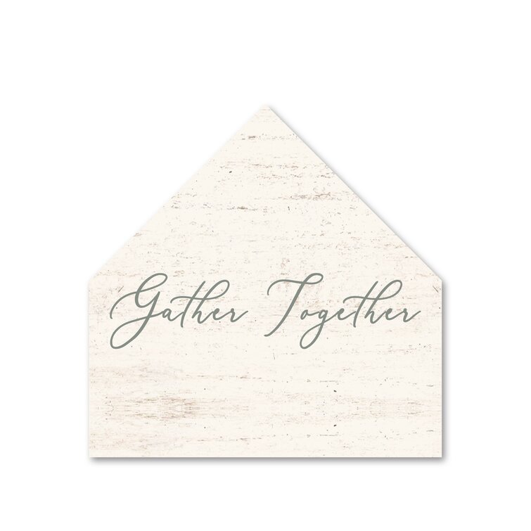 Gracie Oaks Gather Together Print On Canvas | Wayfair