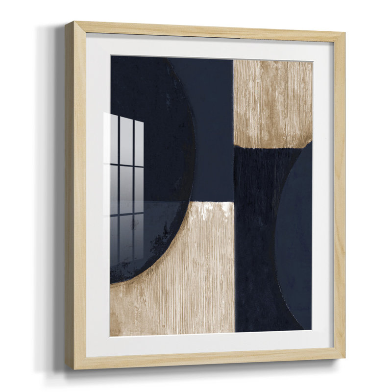 New Spin II, reproduction encadrée, Papier encadré naturel, Blanc