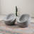 Abla 2Pcs W25.5" Outdoor Terrafab Single Chair - Gray