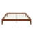 Solid Dry Bamboo Wood Platform Bed-1791587022