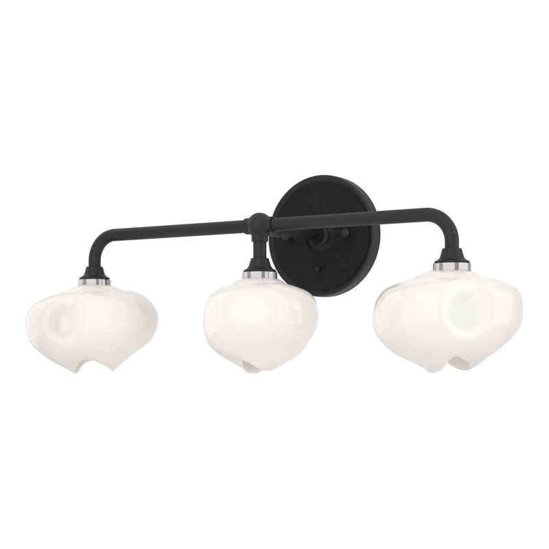 Ume 3 - Light Dimmable Vanity light, Black, Black