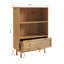 Albertien 113cm H x 80cm W Standard Bookcase