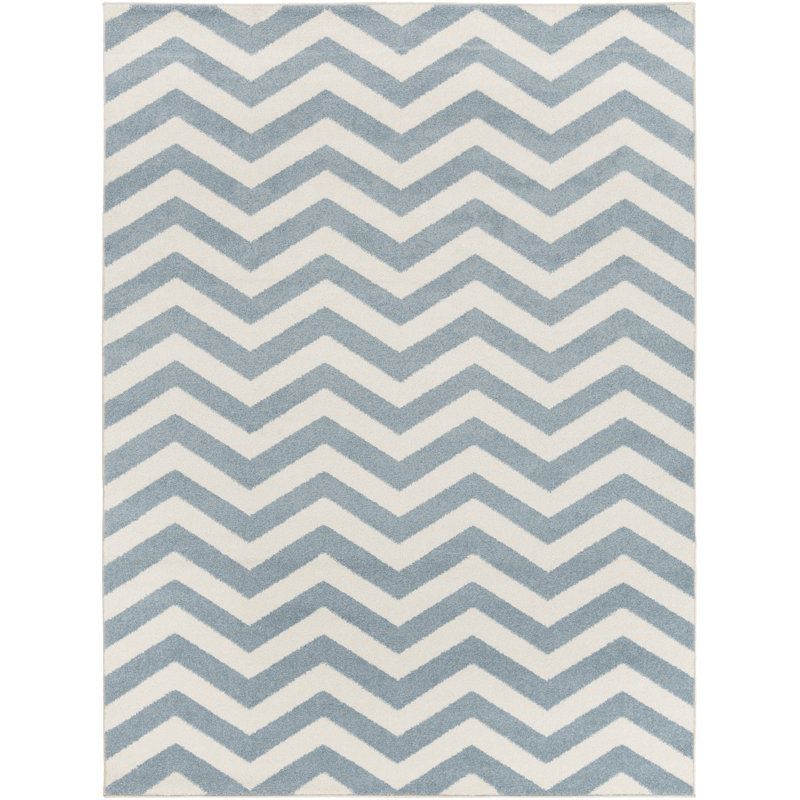 Greer Chevron Indoor Rug, Rectangle 9'3" x 12'6"