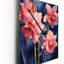 Impression de jonquilles roses et bleues-1809897554