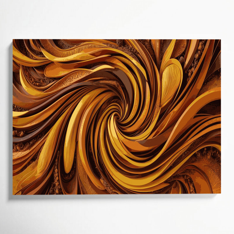 Art mural sur toile Biomorphic Abstraction 6