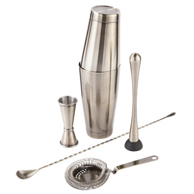 5 Piece Cocktail Bar Tool Set