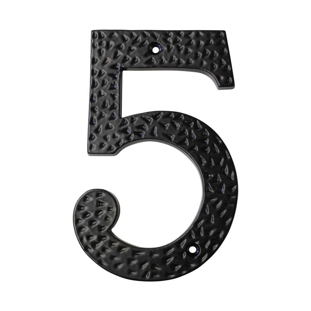 6'' H Metal House Number RCH Supply Company 