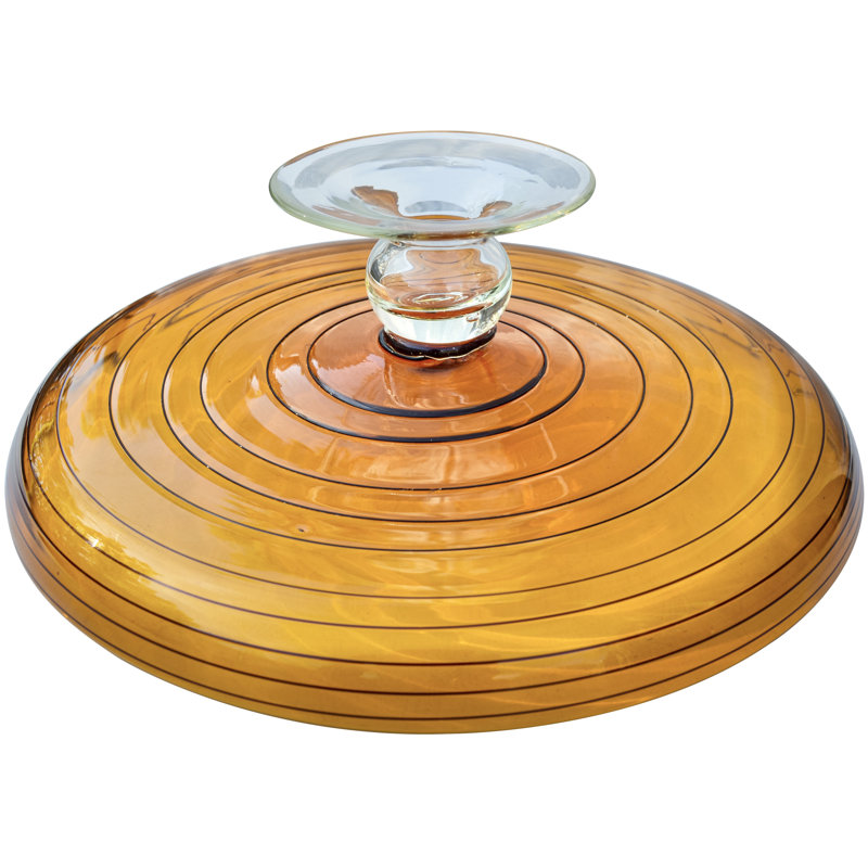 Handmade Glass Decorative Bowl