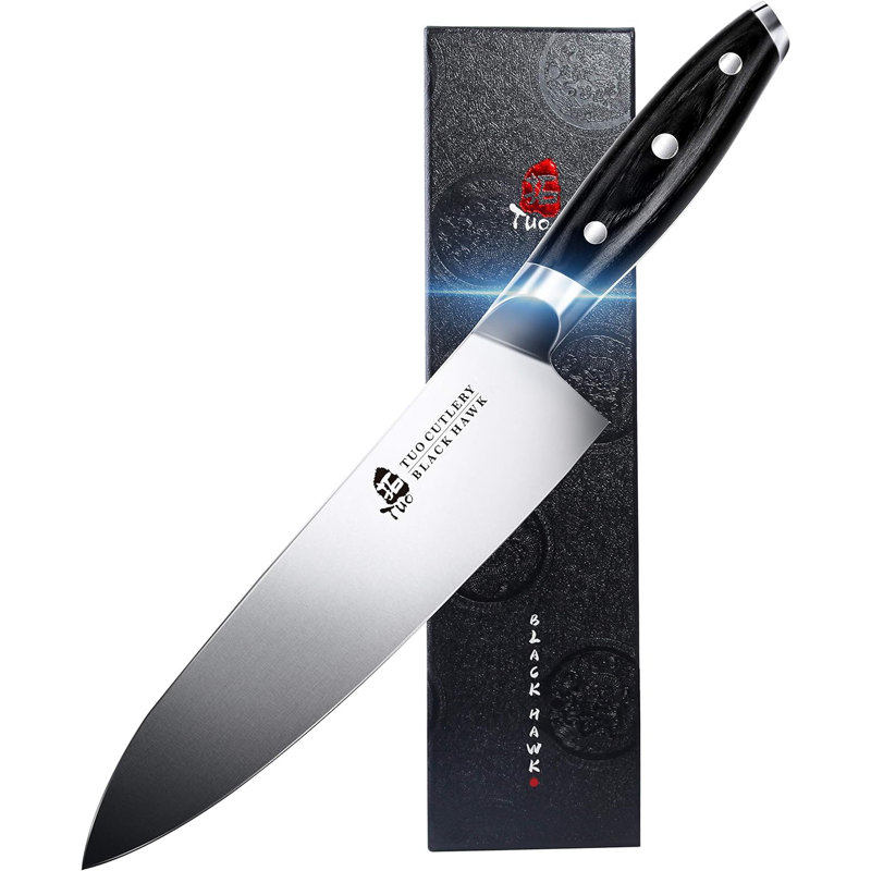TUO Cutlery Black Hawk Chef Knife - Thumbnail 2