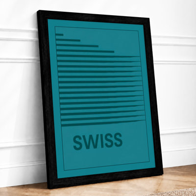 Swiss Modernism Minimalist - Print