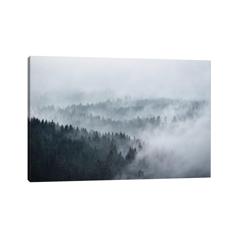 The Waves - Wrapped Canvas Print, 45.72cm H x 66.04cm W x 1.91cm D
