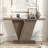 V-Base Design Console Table, Hallway Table-1061188724