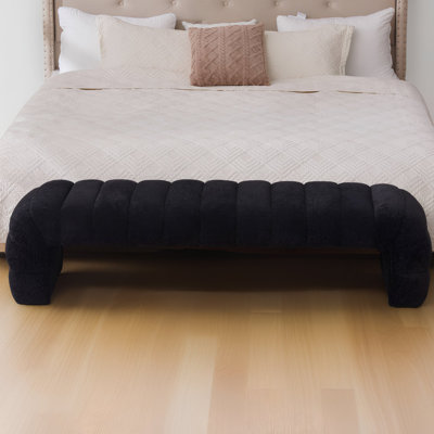 69.6" W Upholstered Bench