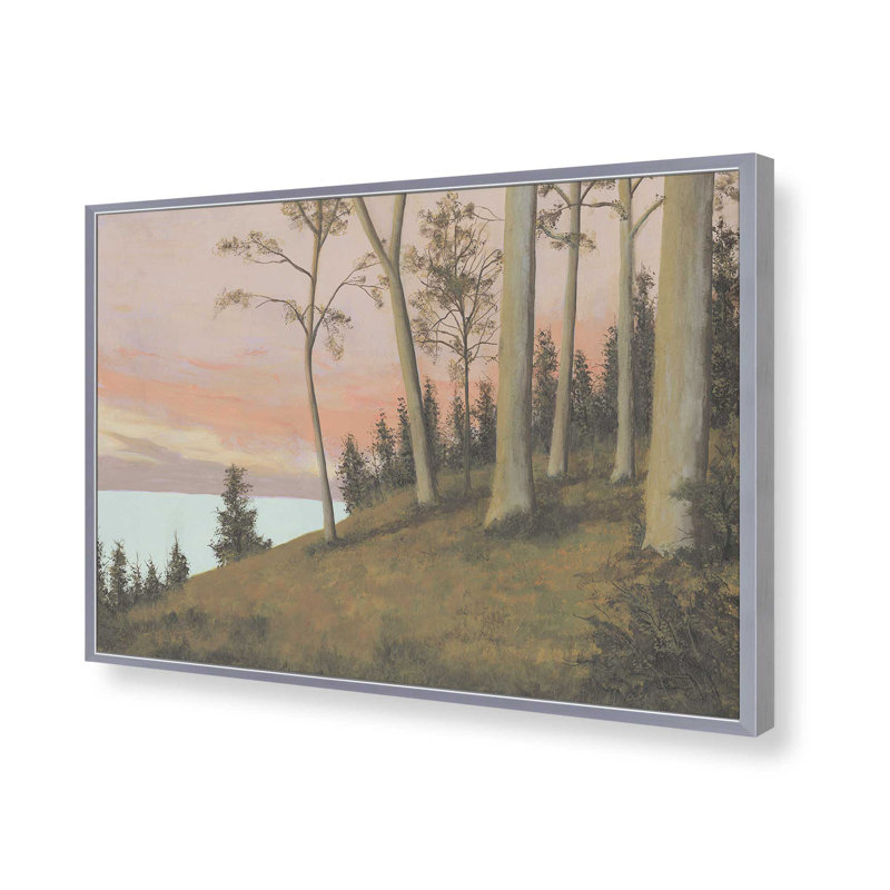 "Télécommande Lakeshore I" par Michael Willett, reproduction d'art, Impression sur cadre ouvert sans papier mat