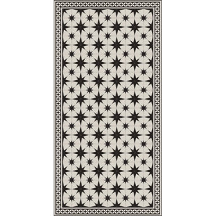 NightSky Black Cushioned Kitchen Mat