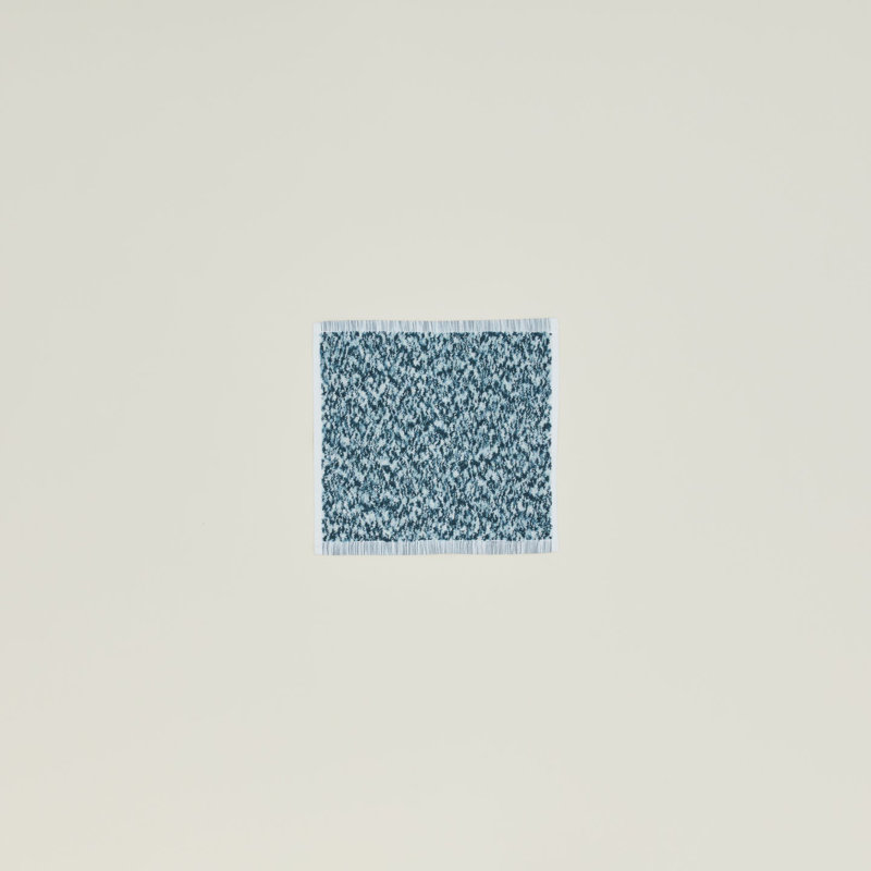 Coton, Paon / ciel, Gant de toilette - paquet de 1