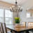 6 - Light Dimmable Wagon Wheel Chandelier-481397708