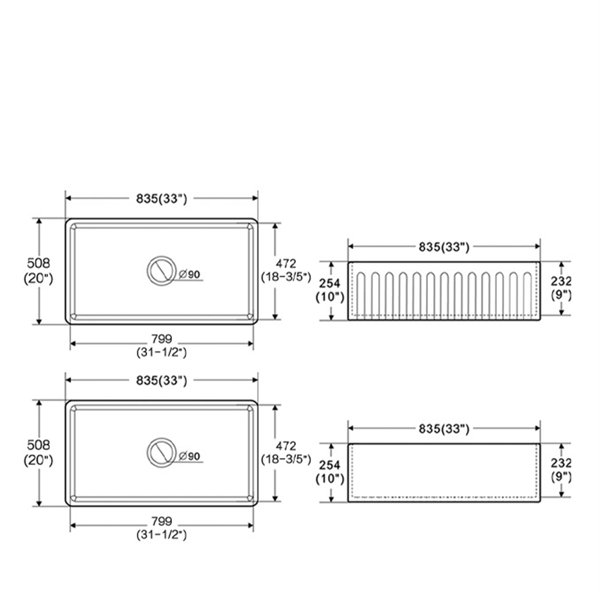 Dimensions du produit