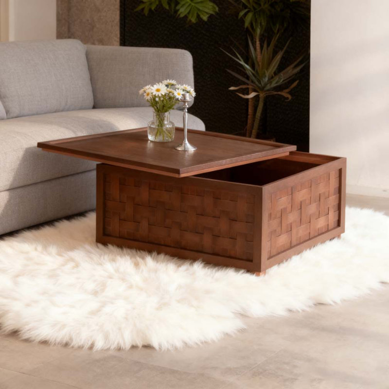Table basse avec rangement