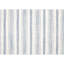 Fauteuil pivotant à 360° Élégance Comfort, rayé bleu, tissu texturé, structure en contreplaqué, piètement en métal, coussins réversibles, housses amovibles, aucun assemblage requis, capacité de charge de 136 kg, salon