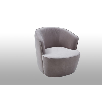 Eastpointe Velvet Barrel Chair