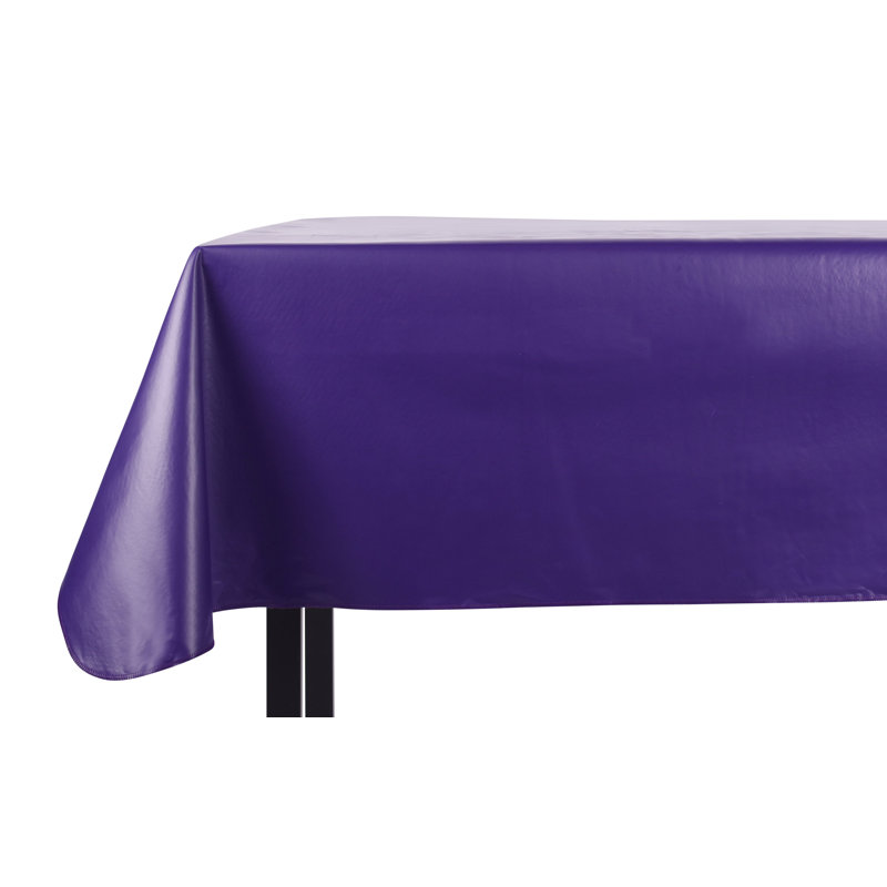 Heavy Duty Tablecloth, 120" L x 52" W, Purple