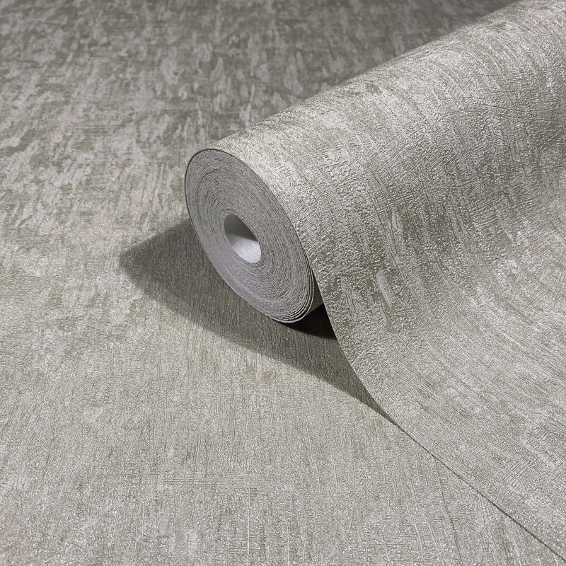 Galerie Odyssey Scratch Texture Effect Wallpaper, Grey