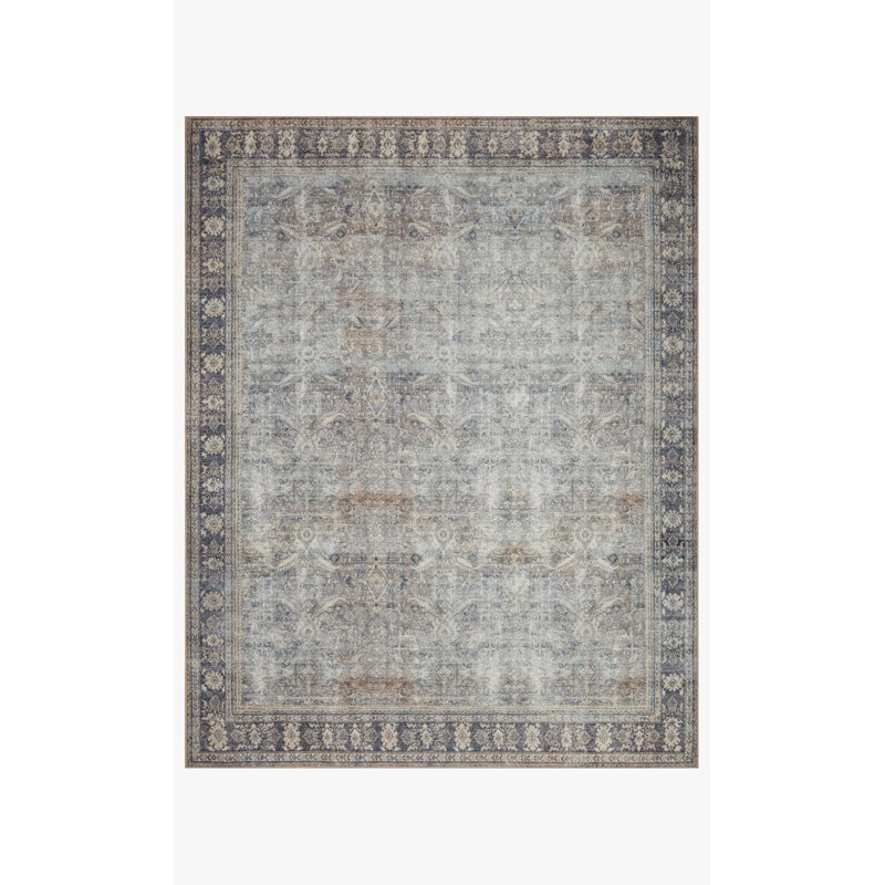 Vache Oriental Indoor Rug, Square 1'6" x 1'6"