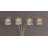 1Pc Modern Design Classic Luxury Sleek Multi-Head Floor Arc Lamp Half Moon Radiant Crystal-Encrusted Sleek Metallic Stems Living Room-1894340299