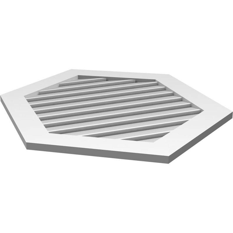 Pente verticale verticale en uréthane 8 pi, H 1 po x l 30 po x L 40 po