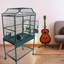 Cage de vol moyenne bleue élégante par A&E-51838696
