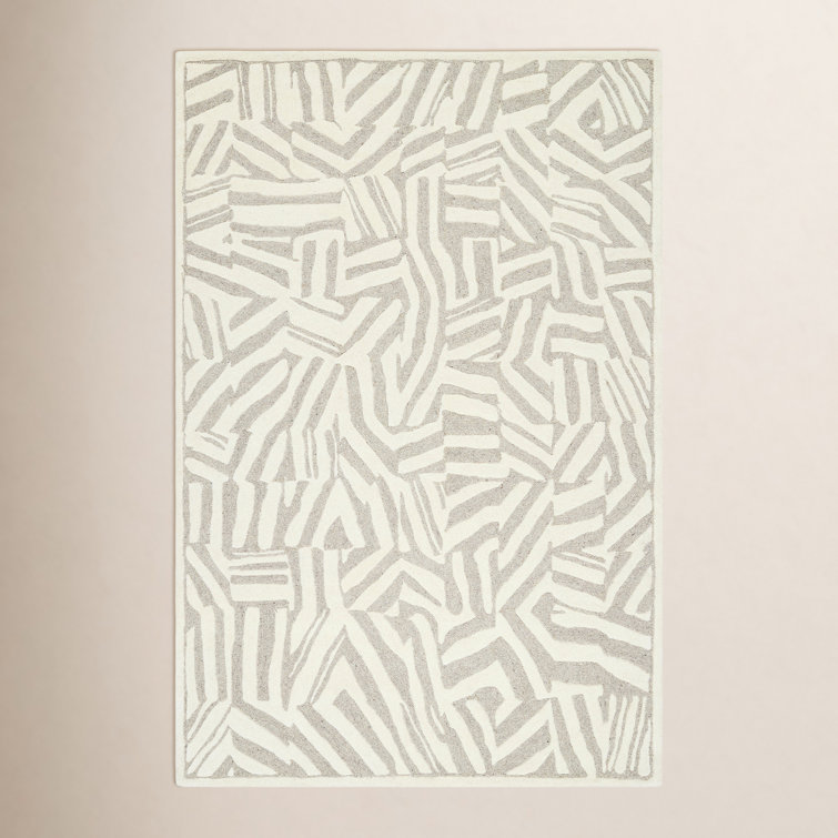 Talullah Hand Tufted Wool Abstract Indoor Rug