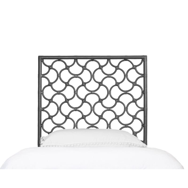 Mar Collection Headboard, Black, Twin