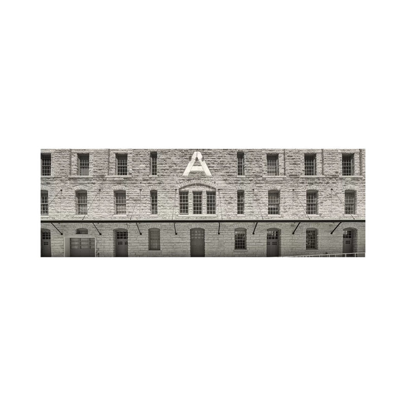 Facade Of Pillsbury Building, Mill District, Upper Midwest, Minneapolis, Hennepin County, Minnesota, USA - Wrapped Canvas Panoramic Print