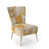 Abstract Gold Polyester Blend 4 selected