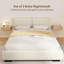 40.01 cm W Bedside Table