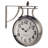 Bellanger Metal Wall Clock