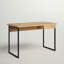 Kolle Metal Base Writing Desk