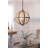 4 - Light Wood Chandelier