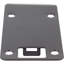 Round Corner Extended Lip Strike Plate, By Stone Harbour Hardware-77378236