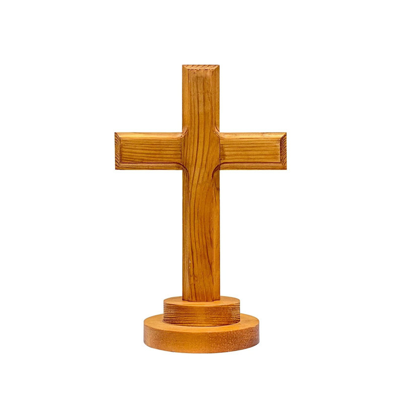 2-pack 11" Wooden Tabletop Crosses