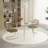 36in Square Glass Top Dining Set-1872818001-1872818006