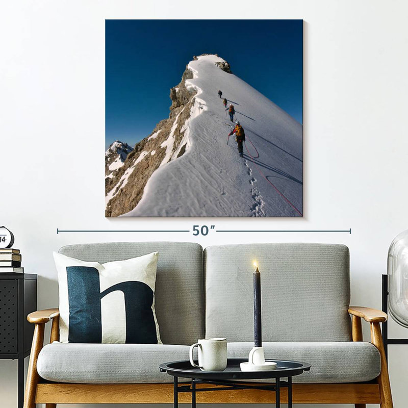 Sireci Mountain Summit Climbing, 33" H x 33" W