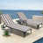 Gris antique / rayures blanches est en rupture de stock