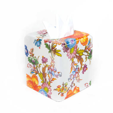 MacKenzie-Childs – Flower Market 3 Quart Tea Kettle with Bird